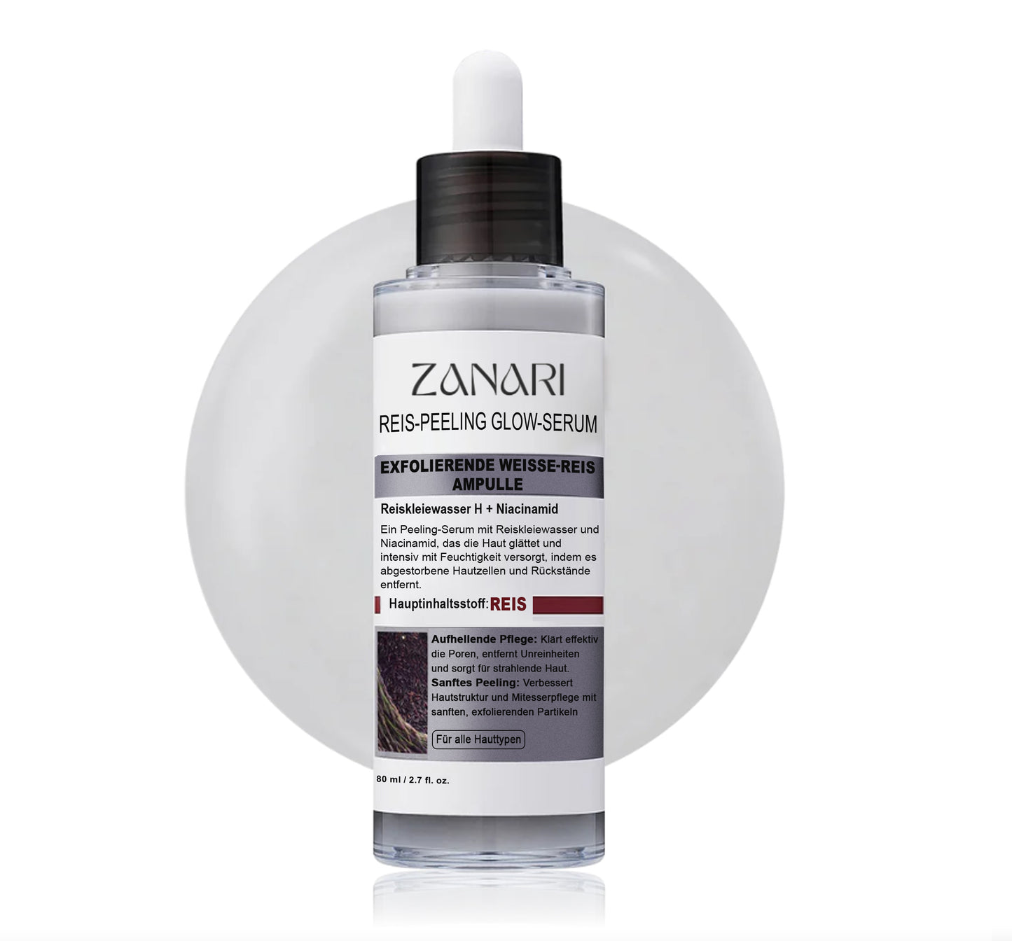 Zanari Reis-Peeling Glow-Serum