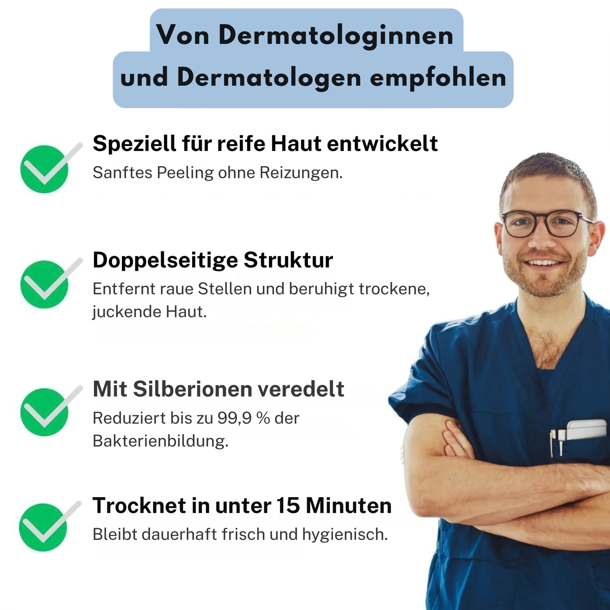 Zanari Peeling-Duschtuch