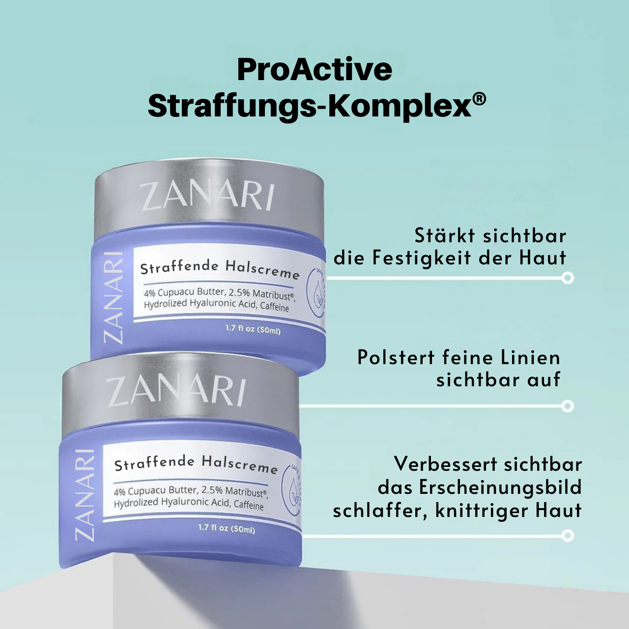 Zanari Straffende Halscreme