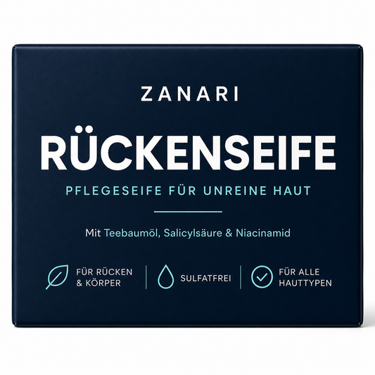 Zanari Rückenseife gegen Akne