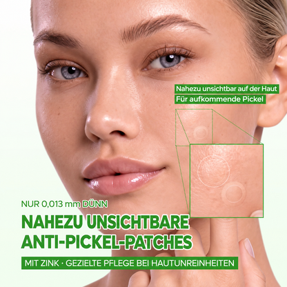 Zanari Unsichtbare Anti-Pickel-Patches mit Zink
