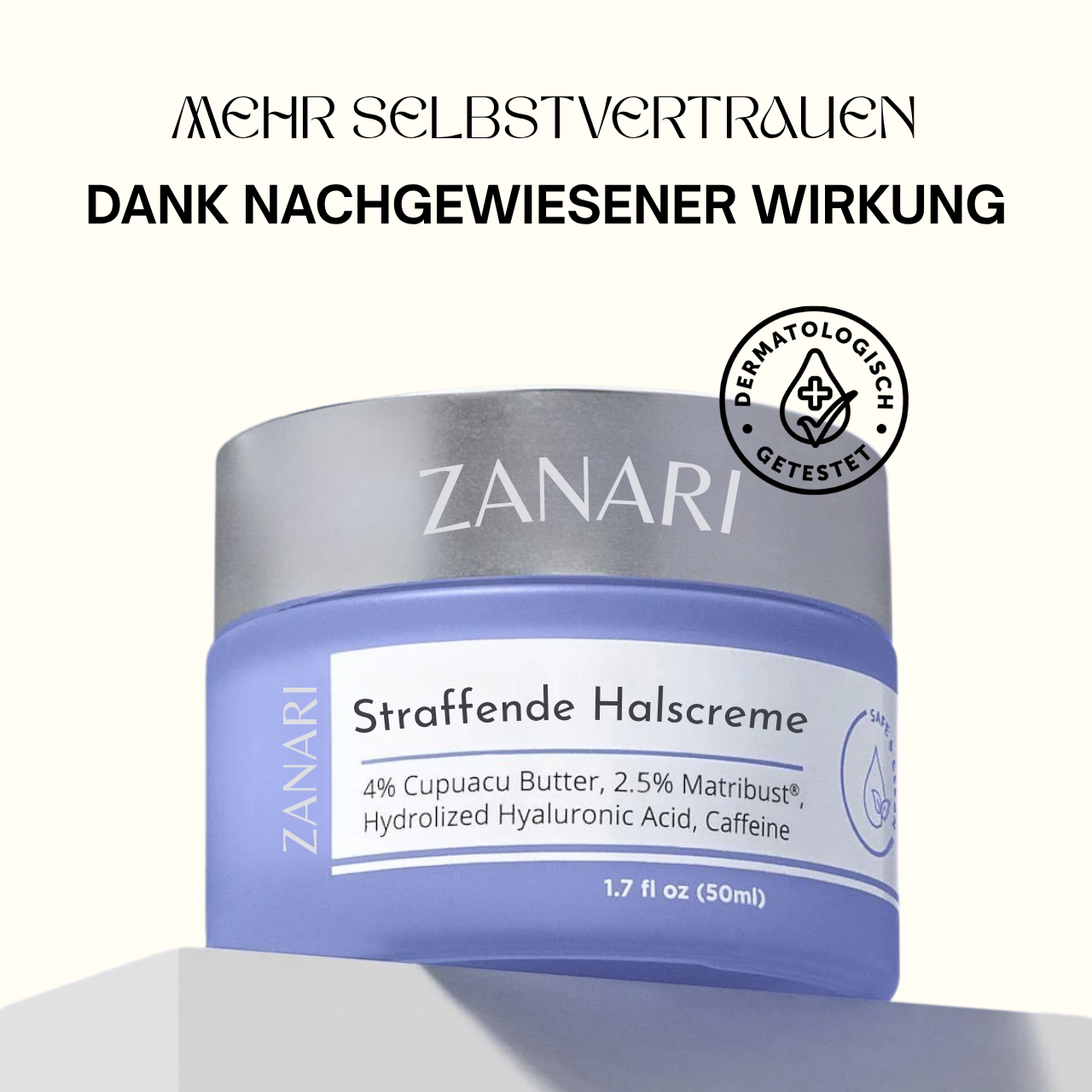 Zanari Straffende Halscreme