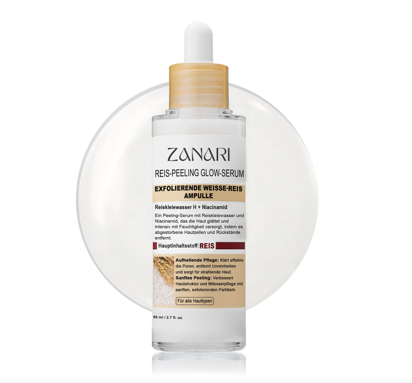 Zanari Reis-Peeling Glow-Serum