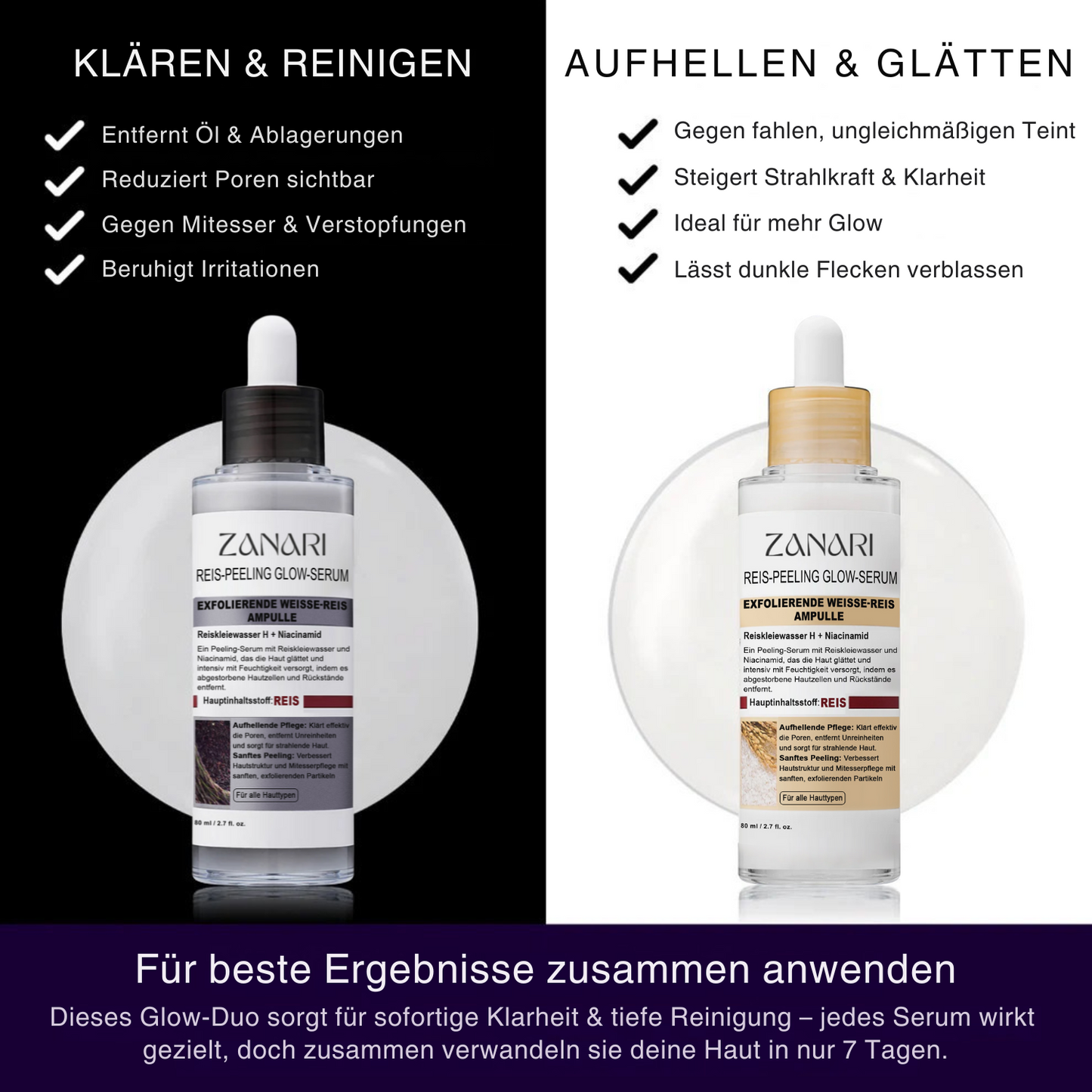 Zanari Reis-Peeling Glow-Serum